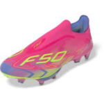 adidas F50+ Firm Ground Cleats – professional soccer cleats designed for maximum traction on firm ground surfaces.