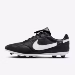 Nike Premier III FG soccer cleats in black and white colorway